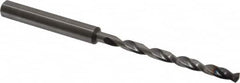 Guhring - 3.6mm 140° 2-Flute Solid Carbide Extra Length Drill Bit - Eagle Tool & Supply