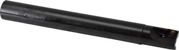 Kennametal - 3/4" Cut Diam, 0.398" Max Depth of Cut, 3/4" Shank Diam, 6.7" OAL, Indexable Square Shoulder End Mill - EC10.., EP10.. Inserts, Cylindrical Shank, 0° Lead Angle, Through Coolant - Eagle Tool & Supply