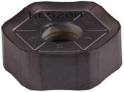 Kennametal - HNPJ535 HD Grade KC520M Carbide Milling Insert - TiAlN Finish, 0.215" Thick, 5/8" Inscribed Circle, 1.2mm Corner Radius - Eagle Tool & Supply