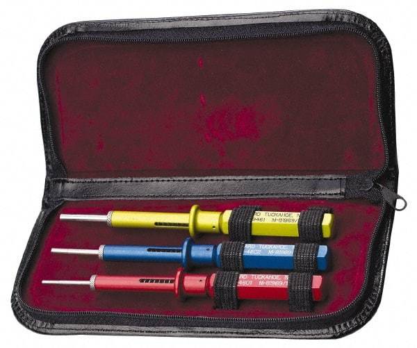 Jonard Tools - Pin Extraction Tool Set - For Use with Contact Size 12, Contact Size 16, Contact Size 20 - Eagle Tool & Supply