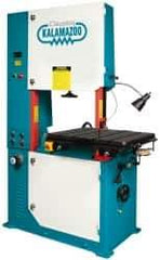 Clausing - 20 Inch Throat Capacity, Variable Speed Pulley Vertical Bandsaw - 50 to 5200 SFPM, 3 HP, Three Phase - Eagle Tool & Supply