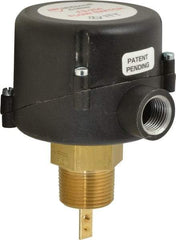 McDonnell & Miller - 160 psi, Brass Housing, General Purpose Flow Switch - 5.1 to 131.1 GPM, 120 VAC Voltage - Eagle Tool & Supply