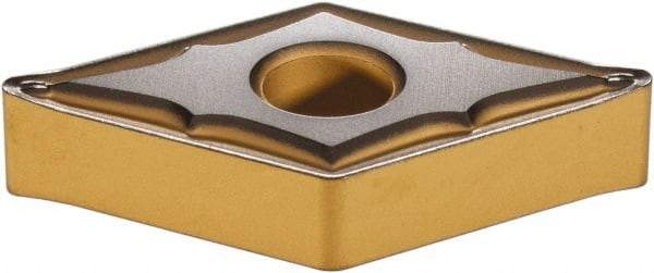 Sumitomo - DNMG432 ESU Grade AC630M Carbide Turning Insert - Al2O3 Finish, 55° Diamond, 1/2" Inscr Circle, 3/16" Thick, 1/32" Corner Radius - Eagle Tool & Supply