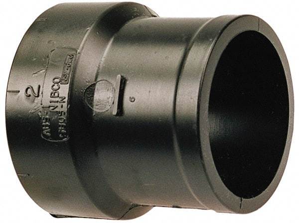 NIBCO - 3 x 4", ABS Drain, Waste & Vent Pipe Soil Pipe Adapter - Hub x No Hub - Eagle Tool & Supply