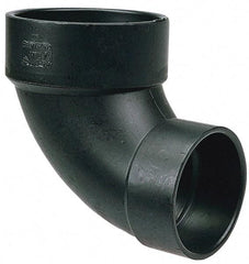 NIBCO - 4 x 3", ABS Drain, Waste & Vent Pipe - Hub x Hub - Eagle Tool & Supply