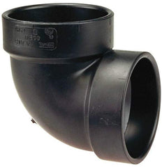 NIBCO - 3", ABS Drain, Waste & Vent Pipe 90 Vent Elbow - Hub x Hub - Eagle Tool & Supply