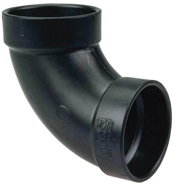 NIBCO - 3 x 3 x 2", ABS Drain, Waste & Vent Pipe - Hub x Hub x Hub - Eagle Tool & Supply