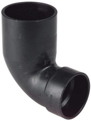 NIBCO - 4 x 3", ABS Drain, Waste & Vent Pipe 90 Street Elbow - Spig x Hub - Eagle Tool & Supply