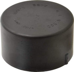 NIBCO - 3", ABS Drain, Waste & Vent Pipe End Cap - Hub - Eagle Tool & Supply