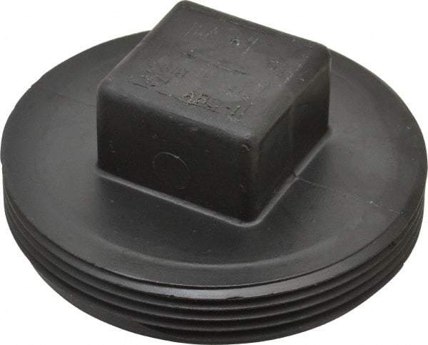 NIBCO - 3-1/2", ABS Drain, Waste & Vent Pipe Plug - MIPT - Eagle Tool & Supply