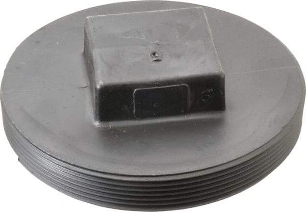NIBCO - 6", ABS Drain, Waste & Vent Pipe Plug - MIPT - Eagle Tool & Supply
