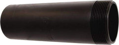 NIBCO - Threaded x Unthreaded Drain Pipe Nipple - 3 x 10" Pipe, ABS - Eagle Tool & Supply