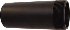 NIBCO - Threaded x Unthreaded Drain Pipe Nipple - 3 x 8" Pipe, ABS - Eagle Tool & Supply