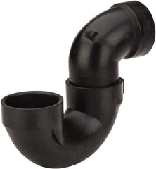 NIBCO - 1-1/2", ABS Drain, Waste & Vent Pipe P Trap - Hub x Hub - Eagle Tool & Supply