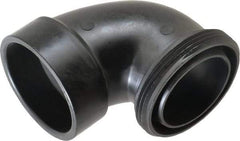 NIBCO - 1-1/2", ABS Drain, Waste & Vent Pipe P Trap with Union - Hub x SJ - Eagle Tool & Supply