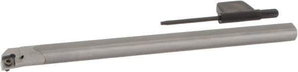 Seco - 1/2" Min Bore Diam, 6" OAL, 3/8" Shank Diam, SCLC Indexable Boring Bar - CC.. 21.51 Insert, Screw Holding Method - Eagle Tool & Supply