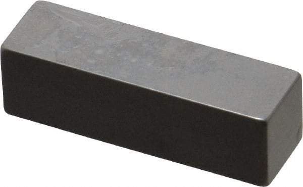 Mitutoyo - 0.35" Rectangular Steel Gage Block - Accuracy Grade 0, Includes Certificate of Inspection - Eagle Tool & Supply