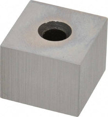 Mitutoyo - 0.75" Square Steel Gage Block - Accuracy Grade 0, Includes Certificate of Inspection - Eagle Tool & Supply