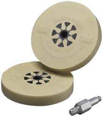 3M - 4" Diam, Surface Grinding Wheel - 2,000 Max RPM - Eagle Tool & Supply