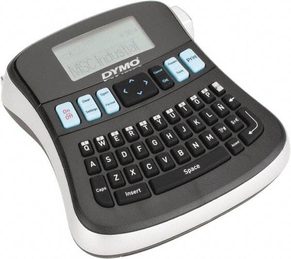 Dymo - Desktop Electronic Label Maker - 200 DPI Resolution, 6.4" Wide x 6" Long - Eagle Tool & Supply