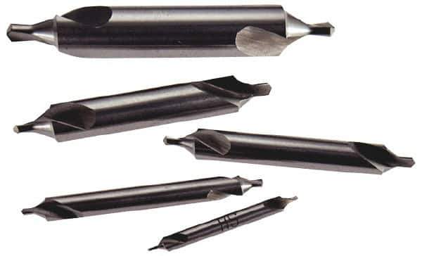 Keo - 5 Piece, #11 to 15, Bell Edge, High Speed Steel Combo Drill & Countersink Set - 60° Incl Angle - Eagle Tool & Supply