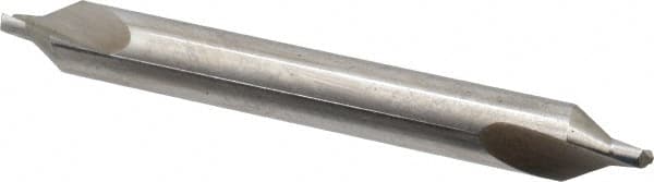 Interstate - #5 Plain Cut 60° Incl Angle High Speed Steel Combo Drill & Countersink - Eagle Tool & Supply