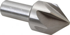 Interstate - 1-3/4" Head Diam, 1" Shank Diam, 6 Flute 82° Cobalt Countersink - Eagle Tool & Supply