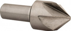Interstate - 1-3/4" Head Diam, 1" Shank Diam, 6 Flute 90° Cobalt Countersink - Eagle Tool & Supply