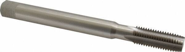 Interstate - 3/4-10 UNC, 4 Flute Plug Hand Pulley Tap - High Speed Steel, Bright Finish, Right Hand Flute, H3 Thread Limit, 8" OAL - Eagle Tool & Supply