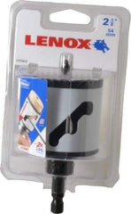 Lenox - 2-1/8" Diam, 1-9/16" Cutting Depth, Hole Saw - Bi-Metal Saw, Toothed Edge - Eagle Tool & Supply