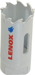 Lenox - 1" Diam, 1-1/2" Cutting Depth, Hole Saw - Carbide-Tipped Saw, Toothed Edge - Eagle Tool & Supply