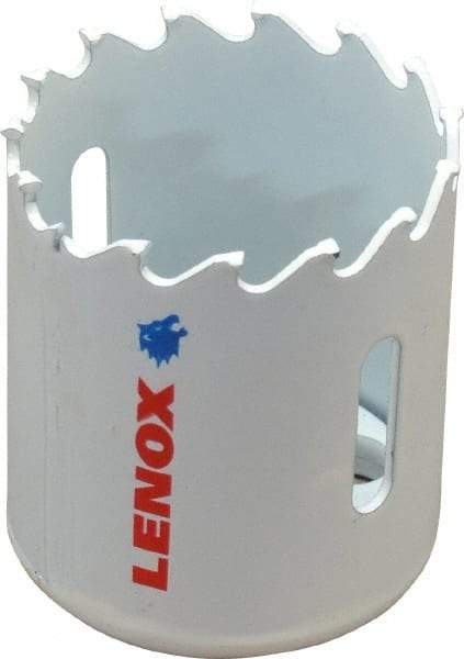 Lenox - 1-5/8" Diam, 1-1/2" Cutting Depth, Hole Saw - Carbide-Tipped Saw, Toothed Edge - Eagle Tool & Supply