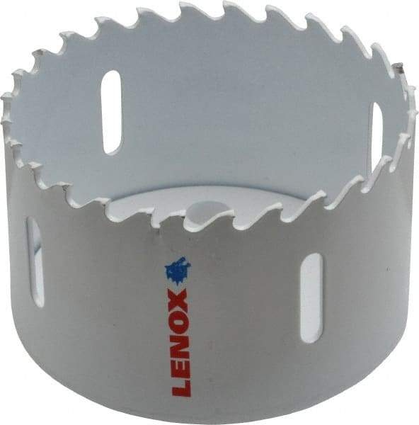 Lenox - 3" Diam, 1-1/2" Cutting Depth, Hole Saw - Carbide-Tipped Saw, Toothed Edge - Eagle Tool & Supply