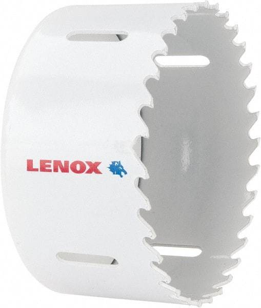 Lenox - 3-1/2" Diam, 1-1/2" Cutting Depth, Hole Saw - Carbide-Tipped Saw, Toothed Edge - Eagle Tool & Supply