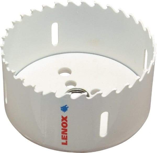 Lenox - 3-5/8" Diam, 1-1/2" Cutting Depth, Hole Saw - Carbide-Tipped Saw, Toothed Edge - Eagle Tool & Supply