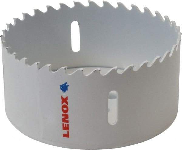 Lenox - 3-3/4" Diam, 1-1/2" Cutting Depth, Hole Saw - Carbide-Tipped Saw, Toothed Edge - Eagle Tool & Supply