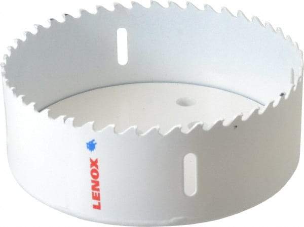 Lenox - 5" Diam, 1-1/2" Cutting Depth, Hole Saw - Carbide-Tipped Saw, Toothed Edge - Eagle Tool & Supply