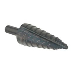 Lenox - 7 Hole Sizes, 14 to 25mm Hole Diam High Speed Steel Standard Point Step Drill Bit - Eagle Tool & Supply