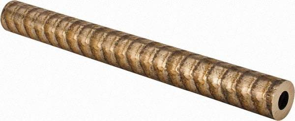 Made in USA - 1-1/4 Inch Outside Diameter x 13 Inch Long, Aluminum Bronze Round Tube - 3/4 Inch Inside Diameter, Alloy Aluminum Bronze (CDA 954), 4 Lb. Shipping Weight - Eagle Tool & Supply