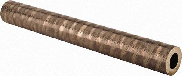 Made in USA - 1-1/2 Inch Outside Diameter x 13 Inch Long, Aluminum Bronze Round Tube - 1 Inch Inside Diameter, Alloy Aluminum Bronze (CDA 954), 5 Lb. Shipping Weight - Eagle Tool & Supply
