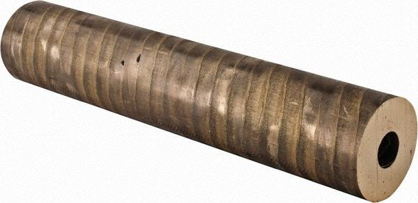 Made in USA - 2-1/2 Inch Outside Diameter x 13 Inch Long, Aluminum Bronze Round Tube - 1 Inch Inside Diameter, Alloy Aluminum Bronze (CDA 954), 16 Lb. Shipping Weight - Eagle Tool & Supply