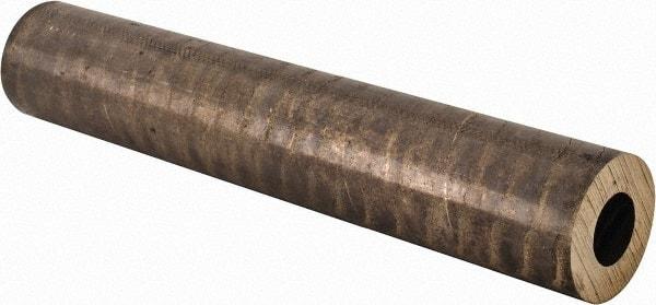 Made in USA - 2-1/4 Inch Outside Diameter x 13 Inch Long, Aluminum Bronze Round Tube - 1-1/4 Inch Inside Diameter, Alloy Aluminum Bronze (CDA 954), 11 Lb. Shipping Weight - Eagle Tool & Supply