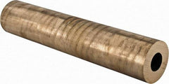 Made in USA - 2-1/2 Inch Outside Diameter x 13 Inch Long, Aluminum Bronze Round Tube - 1-1/4 Inch Inside Diameter, Alloy Aluminum Bronze (CDA 954), 14 Lb. Shipping Weight - Eagle Tool & Supply