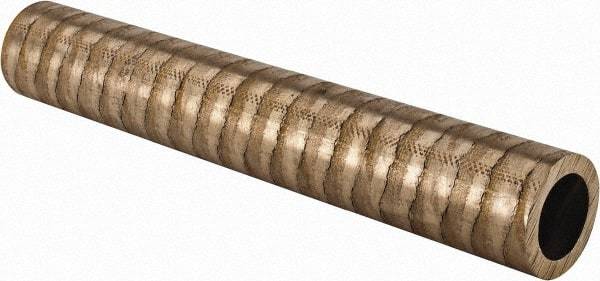 Made in USA - 2 Inch Outside Diameter x 13 Inch Long, Aluminum Bronze Round Tube - 1-1/2 Inch Inside Diameter, Alloy Aluminum Bronze (CDA 954), 6 Lb. Shipping Weight - Eagle Tool & Supply
