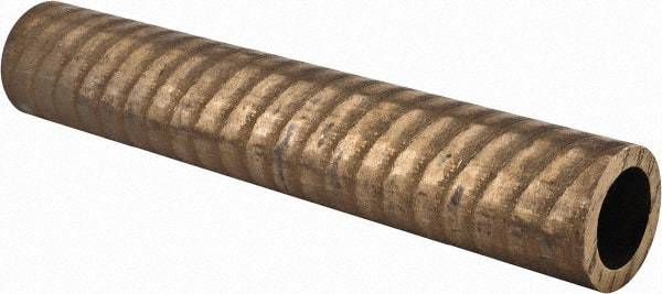 Made in USA - 2-1/4 Inch Outside Diameter x 13 Inch Long, Aluminum Bronze Round Tube - 1-3/4 Inch Inside Diameter, Alloy Aluminum Bronze (CDA 954), 7 Lb. Shipping Weight - Eagle Tool & Supply