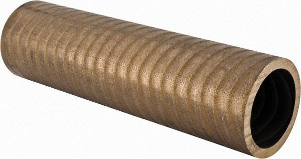 Made in USA - 3-1/2 Inch Outside Diameter x 13 Inch Long, Aluminum Bronze Round Tube - 3 Inch Inside Diameter, Alloy Aluminum Bronze (CDA 954), 12 Lb. Shipping Weight - Eagle Tool & Supply
