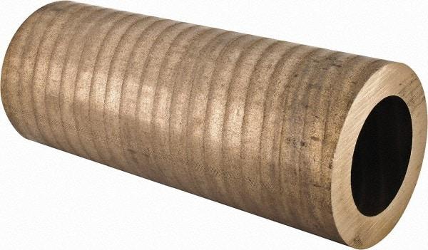 Made in USA - 5 Inch Outside Diameter x 13 Inch Long, Aluminum Bronze Round Tube - 3-1/2 Inch Inside Diameter, Alloy Aluminum Bronze (CDA 954), 40 Lb. Shipping Weight - Eagle Tool & Supply