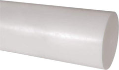 Made in USA - 1' Long, 5-1/2" Diam, Acetal Plastic Rod - Natural (Color) - Eagle Tool & Supply