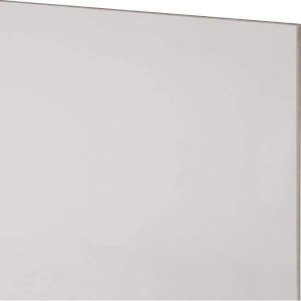 Made in USA - 1/8" Thick x 12" Wide x 4' Long, Acetal Sheet - Natural - Eagle Tool & Supply