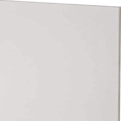 Made in USA - 3/16" Thick x 12" Wide x 2' Long, Acetal Sheet - Natural - Eagle Tool & Supply